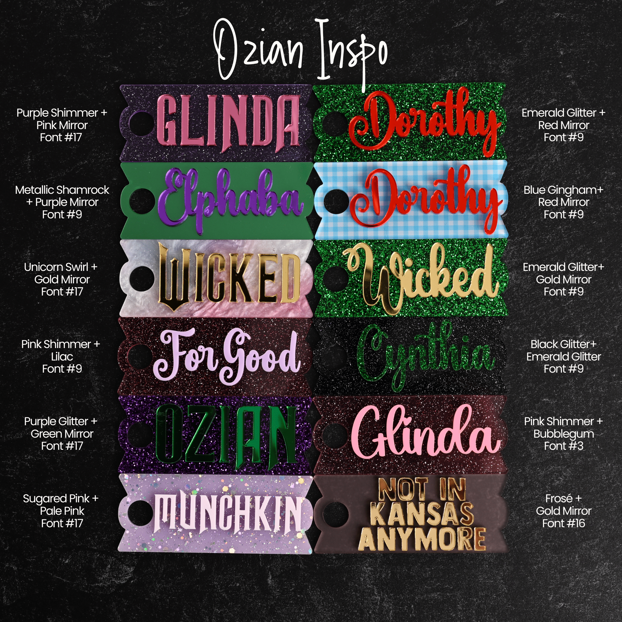 Topper Tag™ for Stanley - The Wickedly Collection - Southern Supply