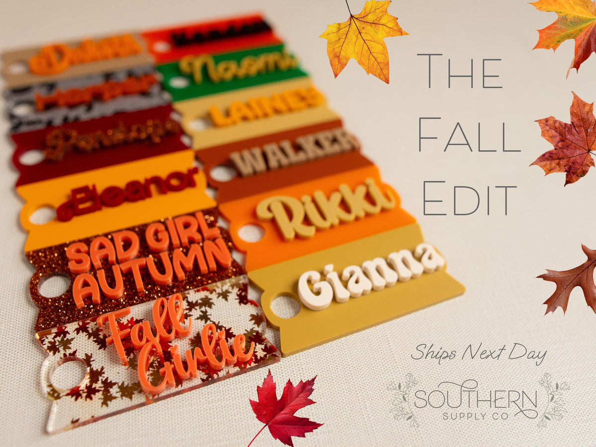 Topper Tag™ for Stanley Quencher the Fall Edit - Southern Supply