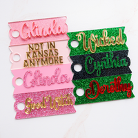 Topper Tags for Stanley Quencher showing custom name tag attachments