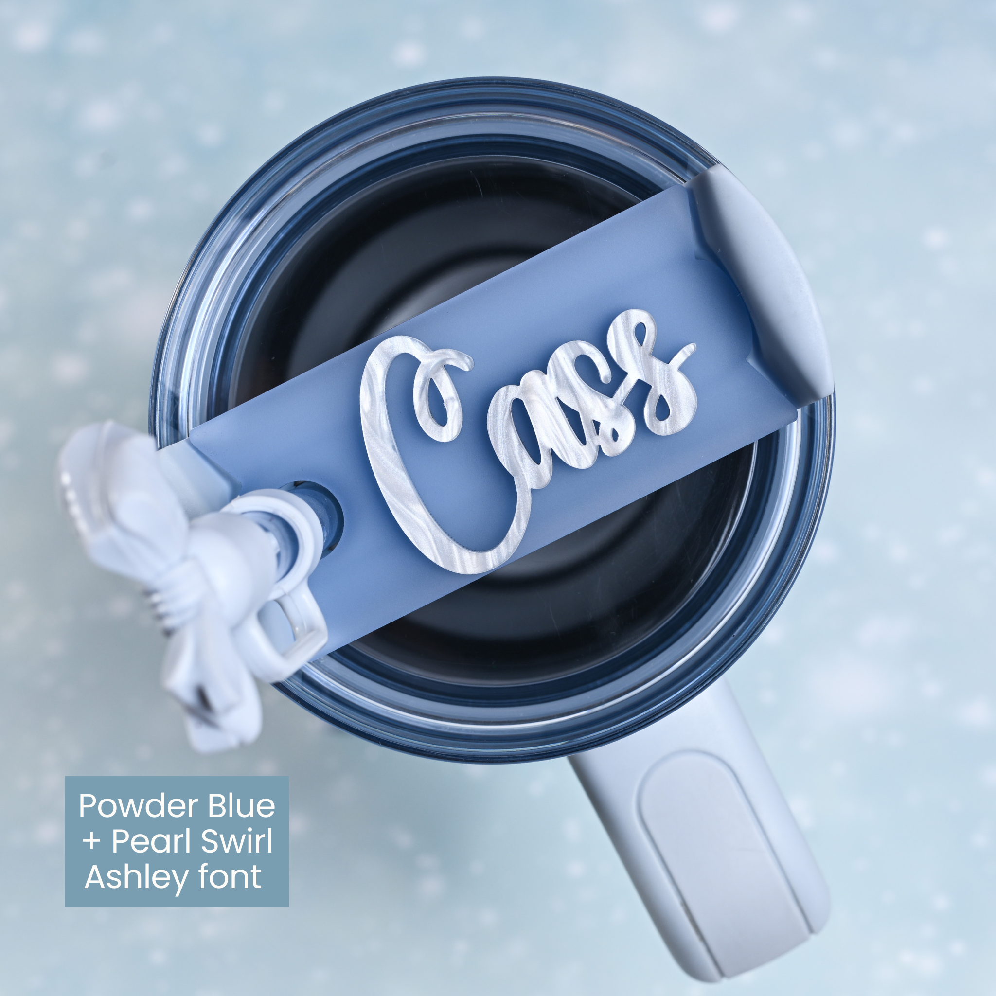 Topper Tag™ for Quencher Winter Frosted Curated Collection