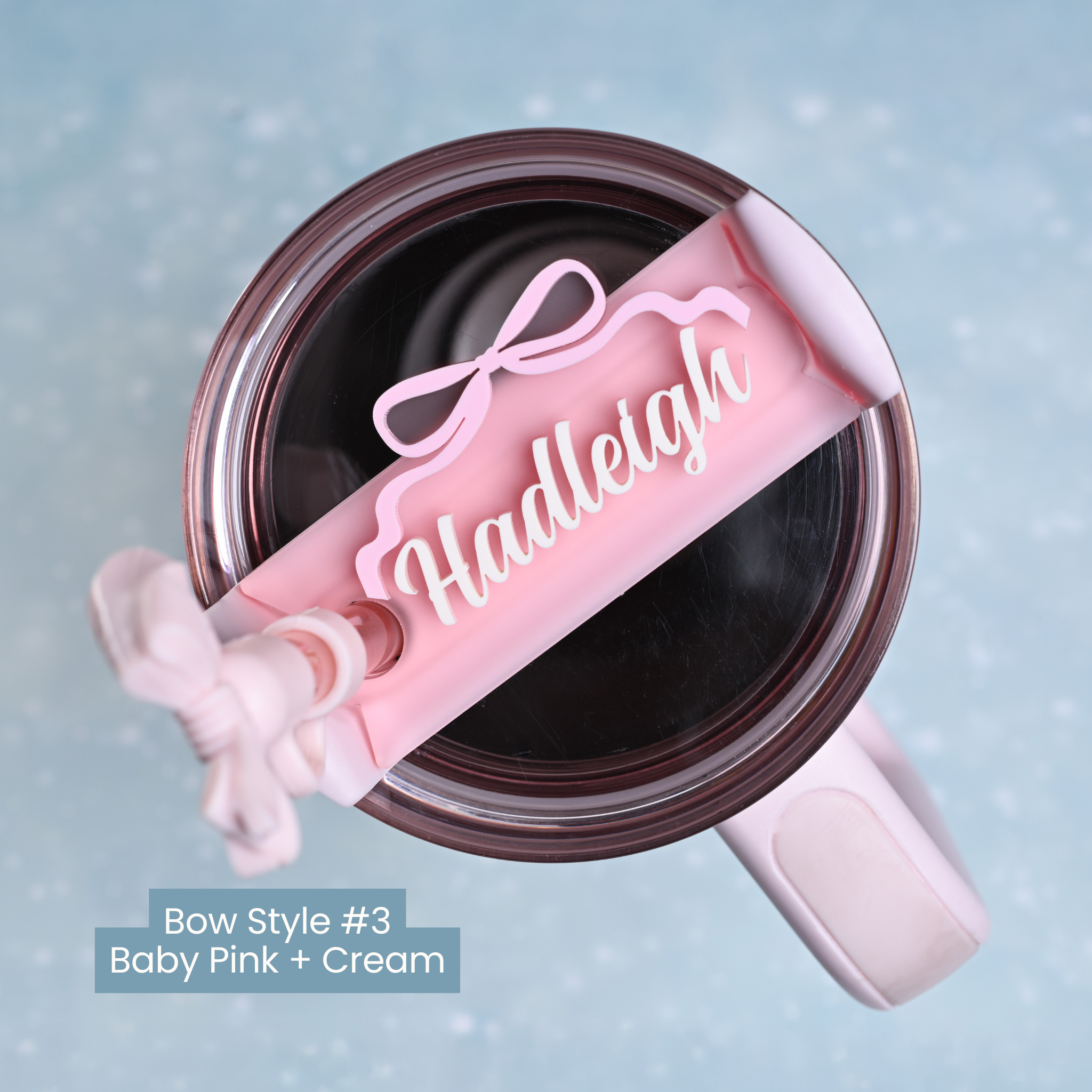 Topper Tag™ for Quencher Winter Frosted Curated Collection