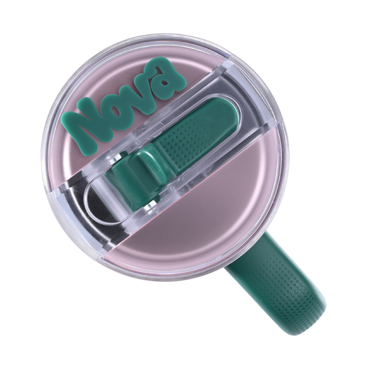 Topper Tag™ Curated Collection for Emerald Chevron Stanley ProTour - Baby Pink
