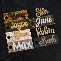 Black & Gold Topper Tag™ for Stanley FlowState Quencher Curated Collection
