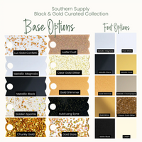 Black & Gold Topper Tag™ for Stanley FlowState Quencher Curated Collection