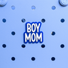 "Boy Mom" Boggy Button designed specifically for Bogg bags and silicone basket-style totes