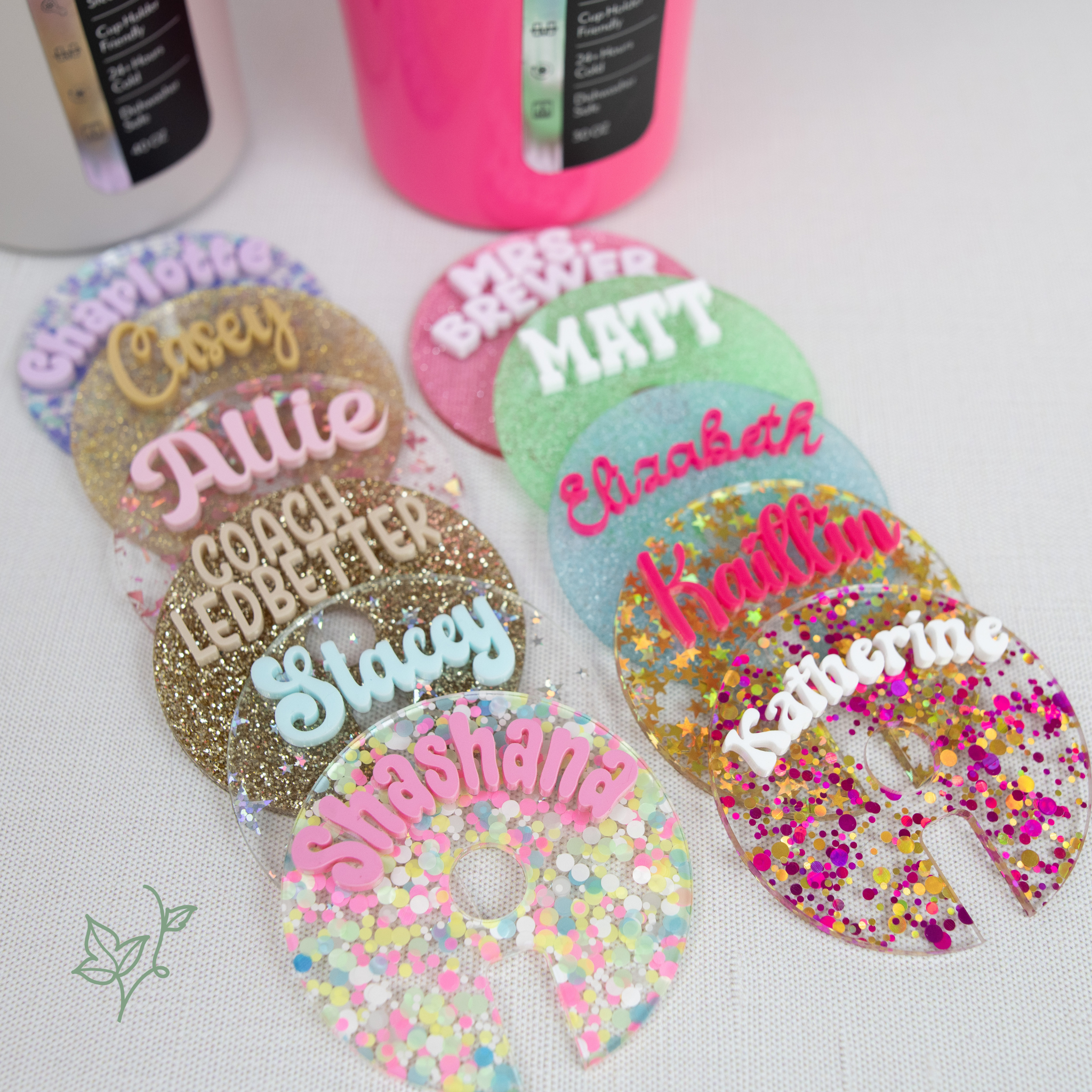 Topper Tag™ Custom Name Plate for Brumate | Era, Leap, Resa Tumblers - Southern Supply