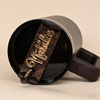 Topper Tag Perfect Pair showing cocoa glitter and gold mirror coordinated luxury set for Stanley chocolate gold Quencher