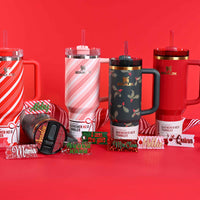 Topper Tag™ Custom Name Plate for Stanley Quencher | Christmas Edition