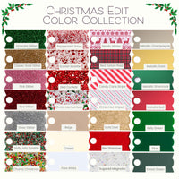 Topper Tag™ Custom Name Plate for Stanley Quencher | Christmas Edition