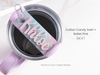 Topper Tags for Stanley Quencher showing custom name tag attachments