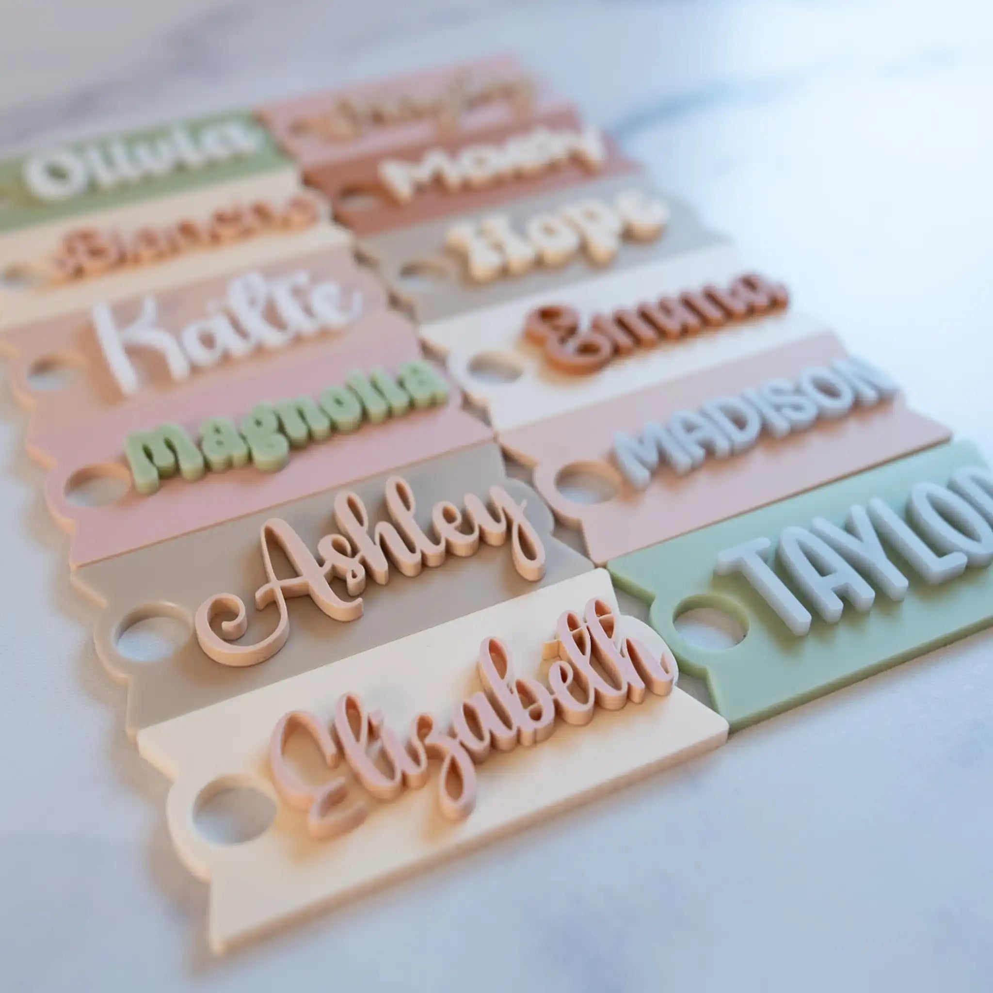 Topper Tag™ Every Color Personalized Name Plate for Stanley Quencher - Southern Supply