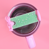 Stanley loveshackfancy ibiza sunset quencher with sugared mint topper tag