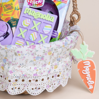 Personalized Carrot Easter Basket name Tag