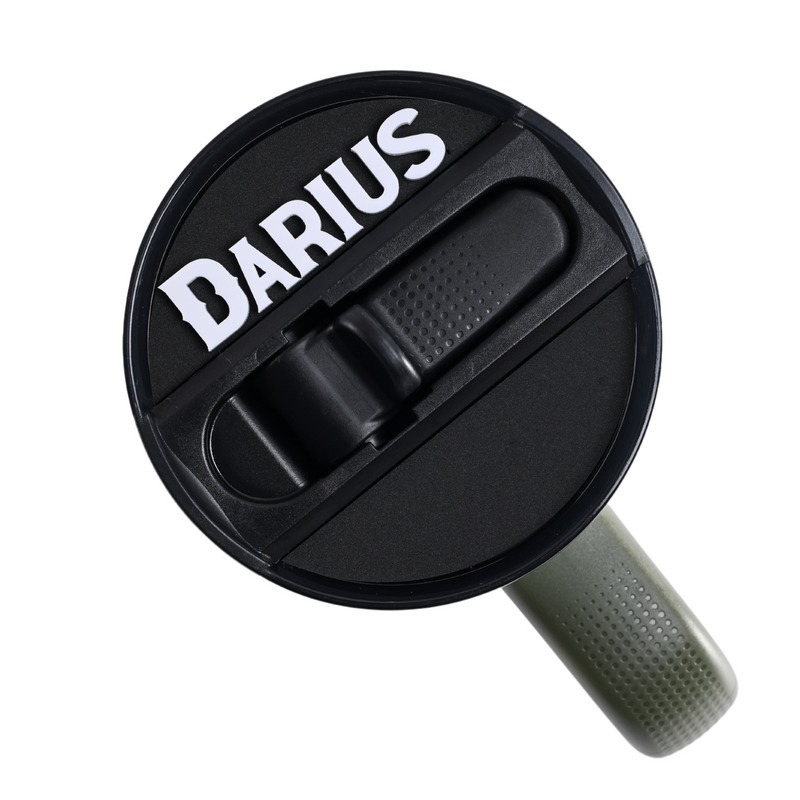 Topper Tag black design for Stanley ProTour showing custom name attachment