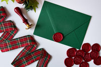 Merry & Bright Self-Adhesive Wax Seals | Holiday Stationery