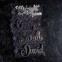 Topper Tag™ Custom Name Plate for Stanley Midnight Glitz