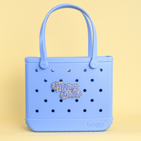 "Minivan baddie" Boggy Button designed specifically for Bogg bags and silicone basket-style totes