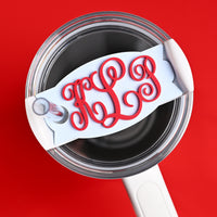 Patriotic Monogram - Topper Tag™ for Stanley