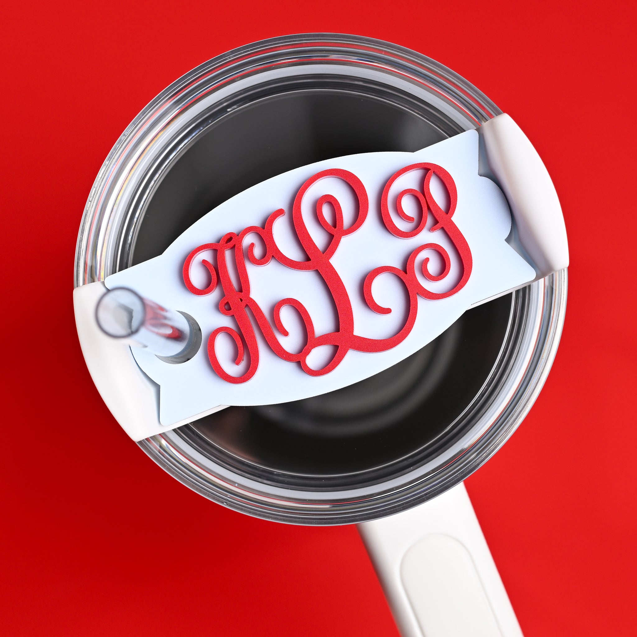 Patriotic Monogram - Topper Tag™ for Stanley