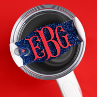 Patriotic Monogram - Topper Tag™ for Stanley