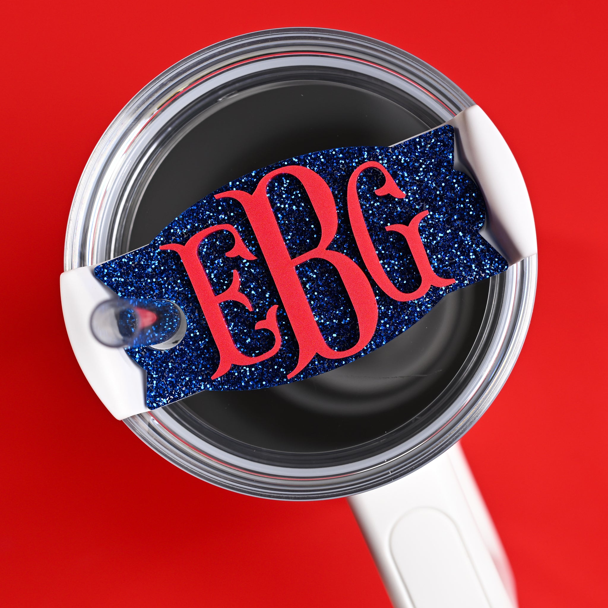 Patriotic Monogram - Topper Tag™ for Stanley