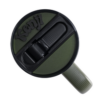 Topper Tag moss design for Stanley ProTour showing custom name attachment