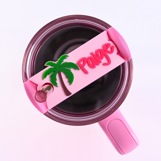 Topper Tag™ Palm Beach Collection for Stanley Quencher - Ballet Pink
