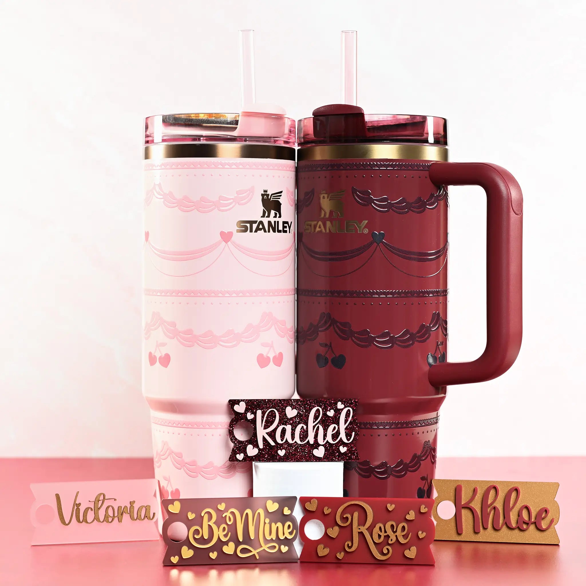 Pink & Red Velvet Valentine Curated Collection for Stanley Quencher - Southern Supply