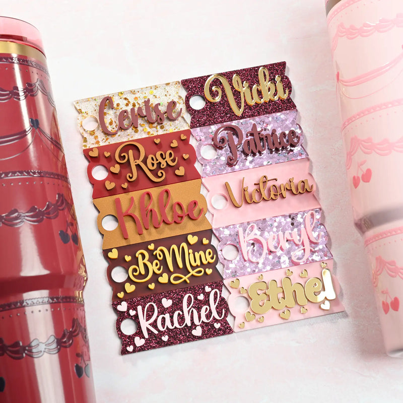 Pink & Red Velvet Valentine Curated Collection for Stanley Quencher - Southern Supply