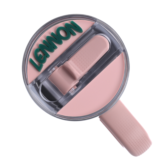 Topper Tag™ Curated Collection for Peach Gloss Chevron Stanley ProTour - Rose