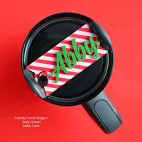 Topper Tag™ Custom Name Plate for Stanley Quencher | Christmas Edition