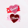 Topper Tags for Stanley Quencher showing custom name tag attachments