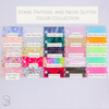 Topper Tags for Stanley Quencher showing custom name tag attachments