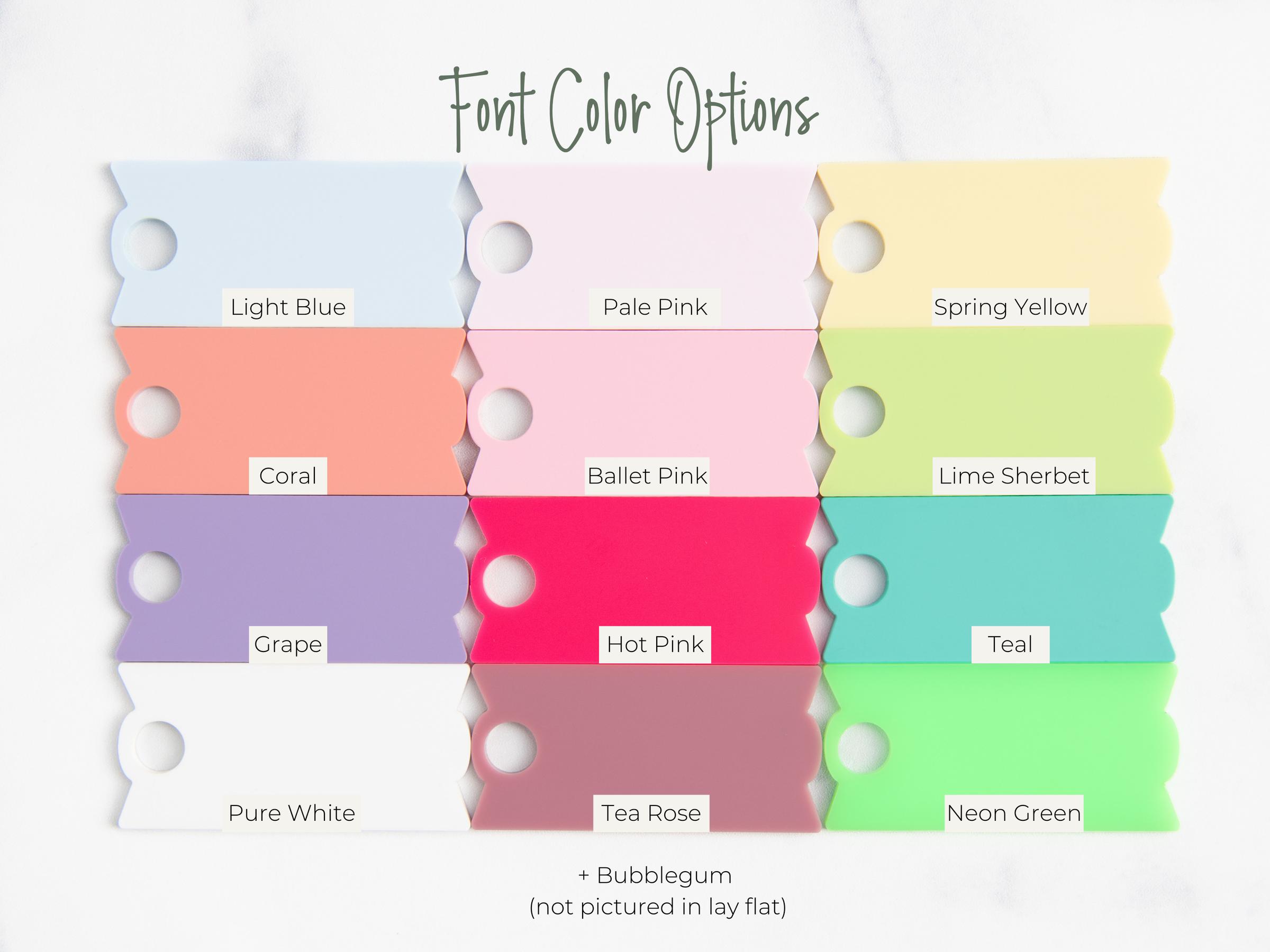 Topper Tags for Stanley Quencher showing custom name tag attachments