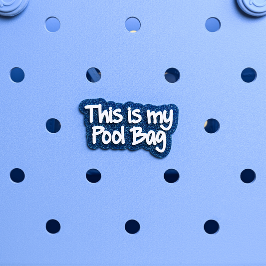 Boggy Button - This is my Pool Bag