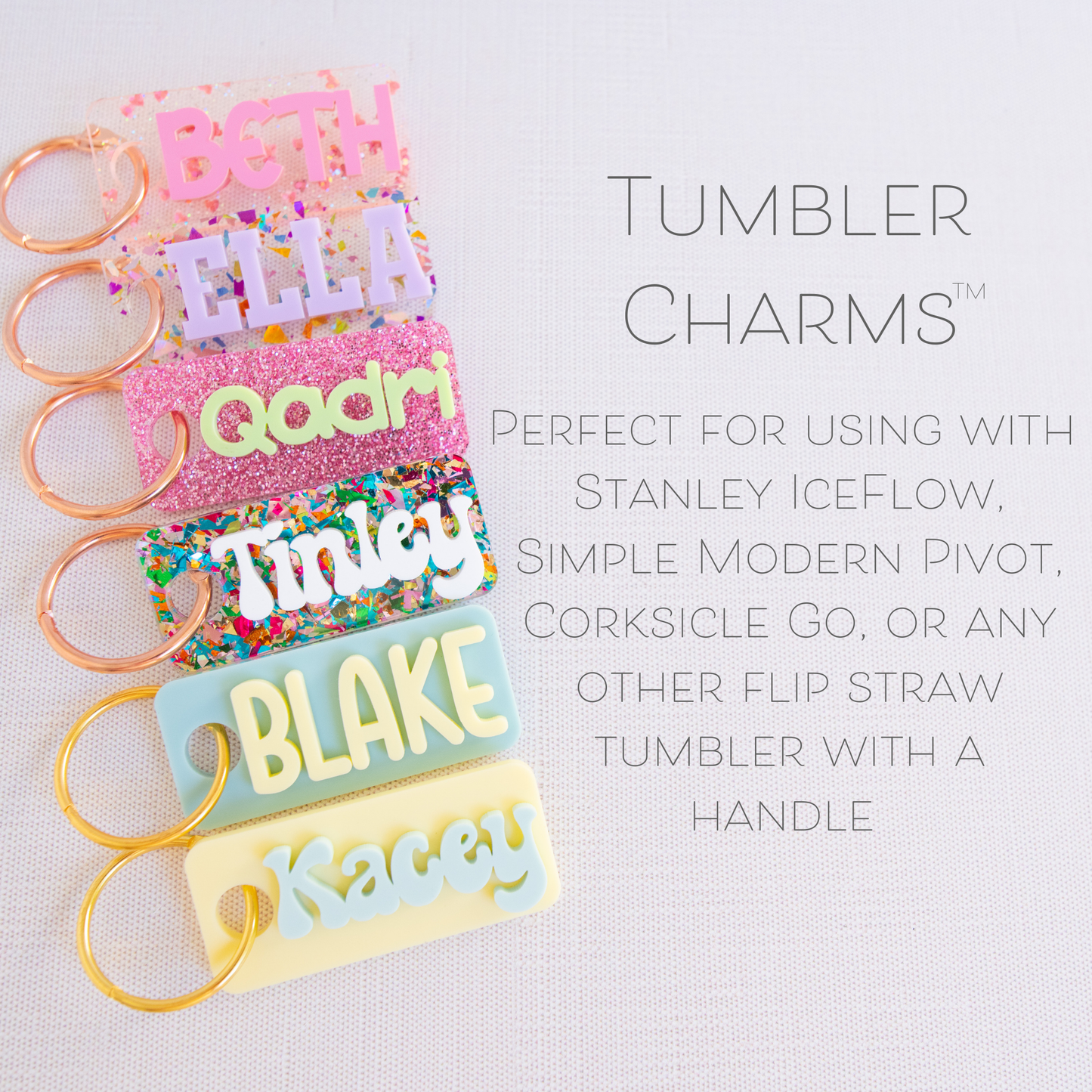 Tumbler Charms™