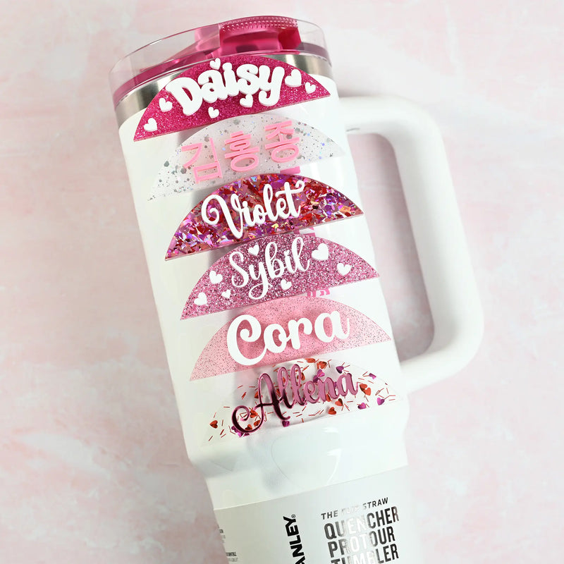 Topper Tag™ Curated Collection for White Lovely Stanley ProTour - Southern Supply