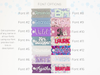 Topper Tag™ Custom Name Plate for Stanley Quencher | Winter Wonderland Collection
