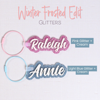 Bag Tag Winter Frosted Curated Collection