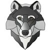 Acrylic Wolf Decorative Mosaic