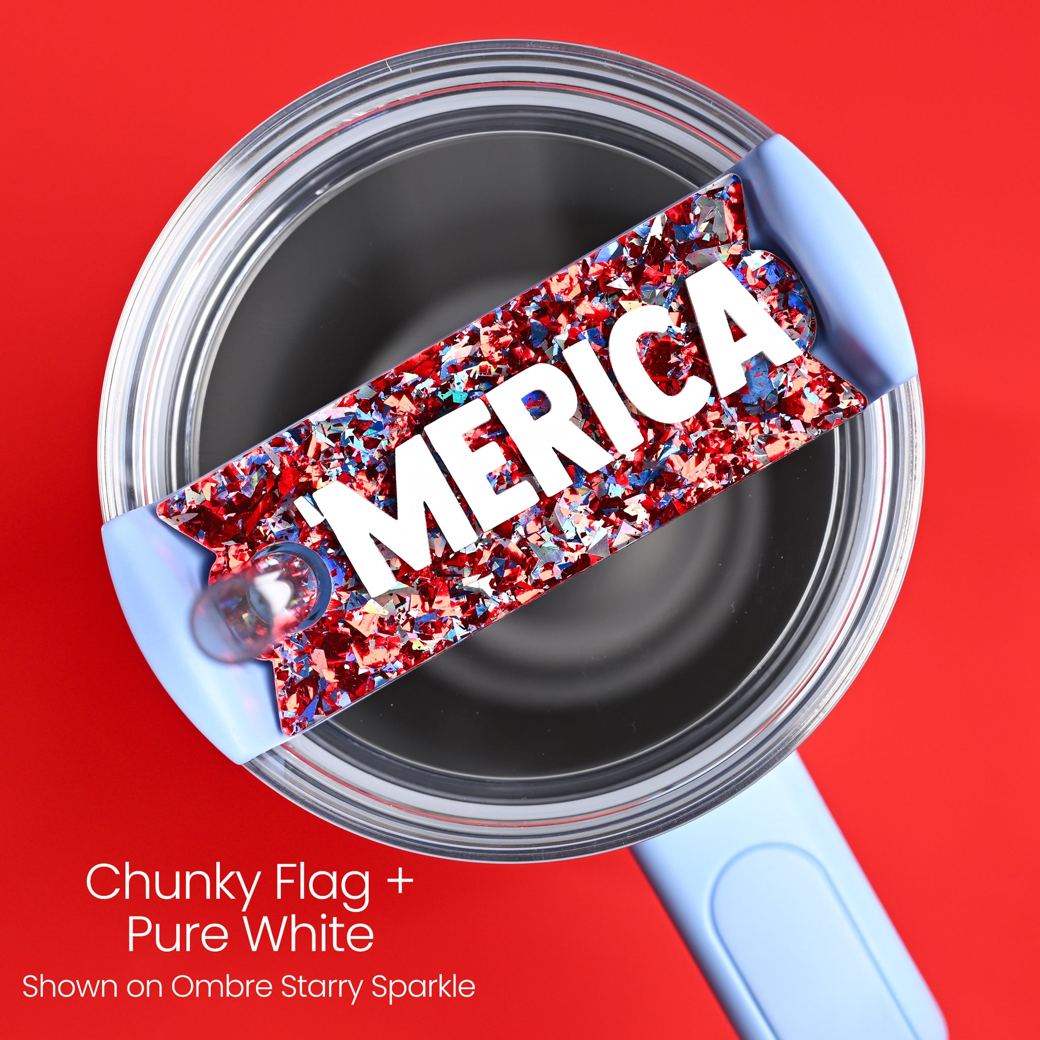 Patriotic Curated Collection - Topper Tag™ for Stanley