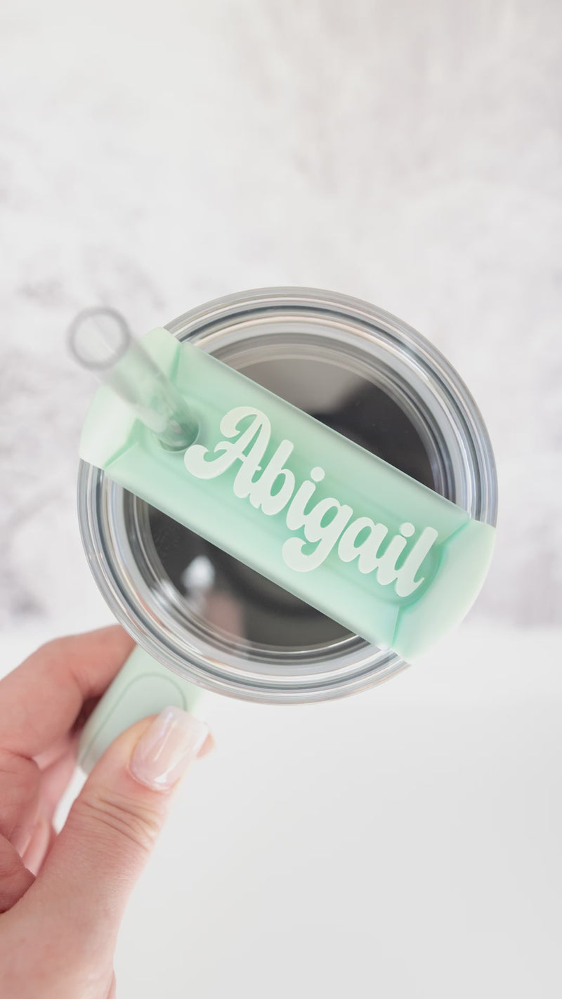 Topper Tag™ Custom Name Plate for Stanley Quencher | Winter Wonderland Collection