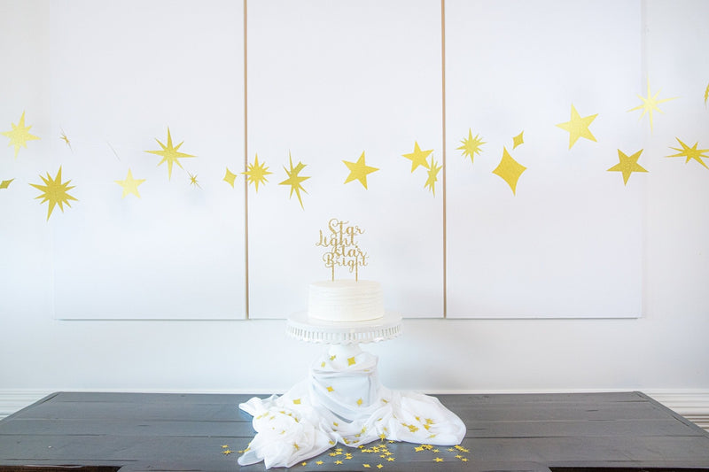 Unseen String Star Garland | Southern Supply | Celebration Garland